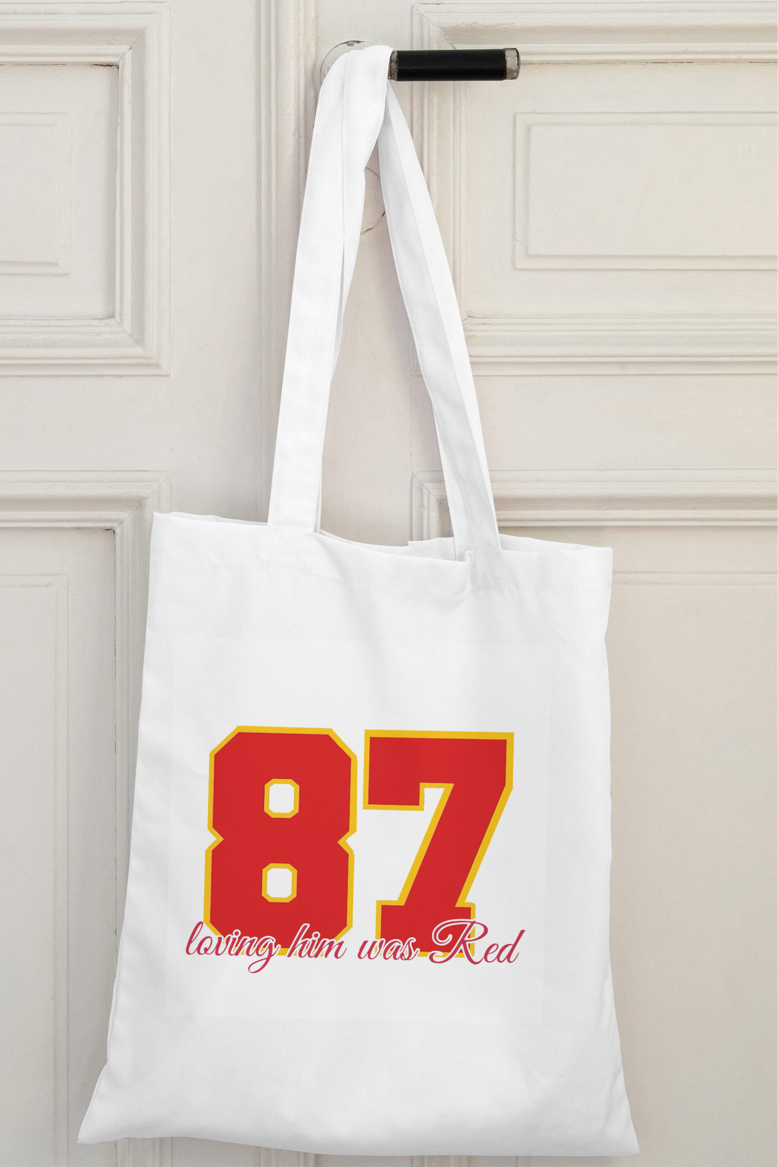 Loving Him Was Red | Reusable Canvas Bag