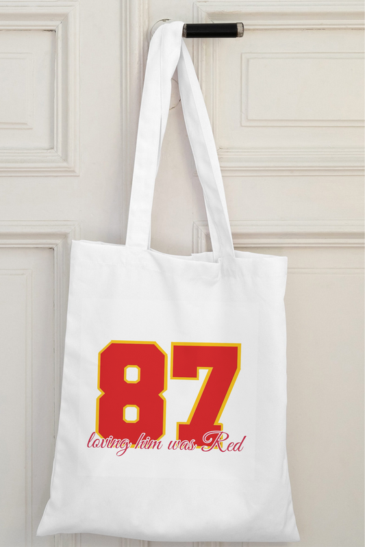 Loving Him Was Red | Reusable Canvas Bag