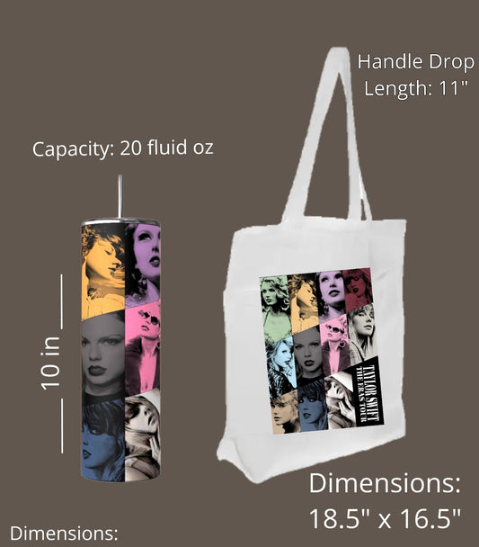 Eras Tote and Tumbler Bundle