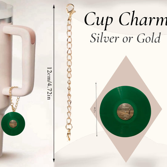 Taylor Swift Vinyl Charm Dangle | Cup Accessory