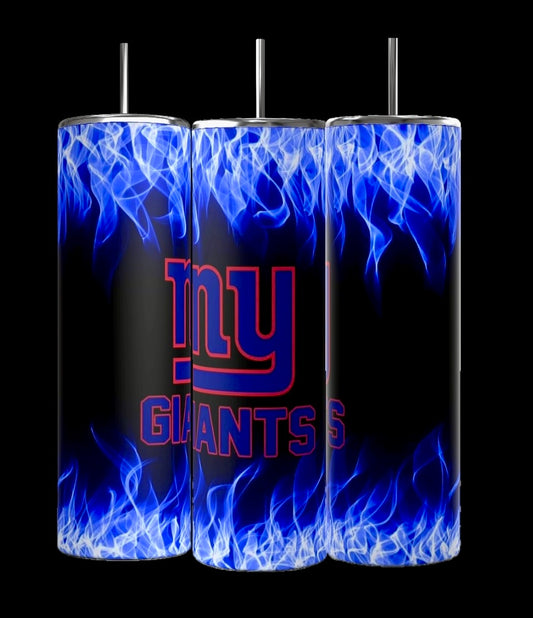 NY GIANTS- 20oz Skinny Tumbler