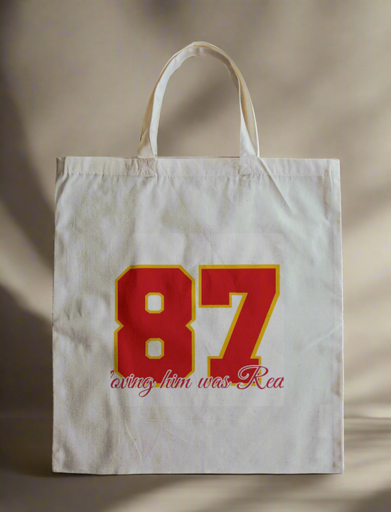 Loving Him Was Red | Reusable Canvas Bag