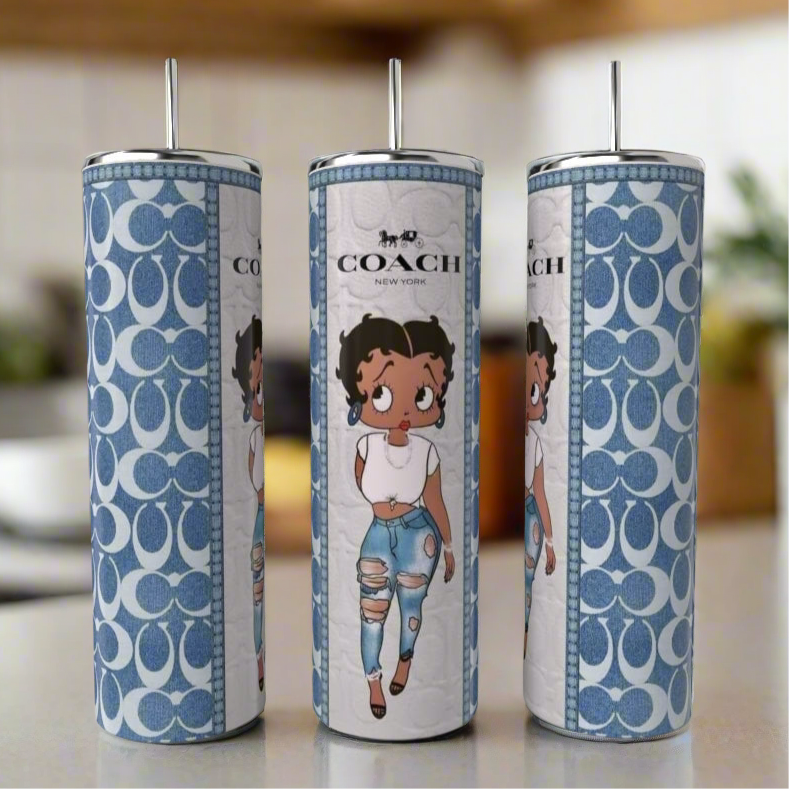 Betty Boop Coach 20oz Tumbler