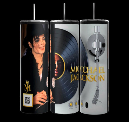 Michael Jackson 20oz Tumbler with working QR Code