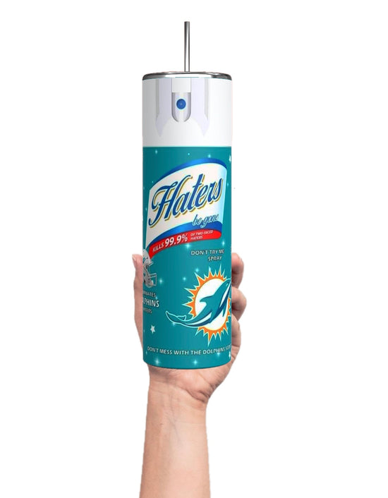 Miami Dolphins Haters- NFL- 20oz Skinny Tumbler