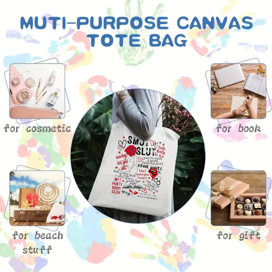 Smut Slut Canvas Reusable Bag