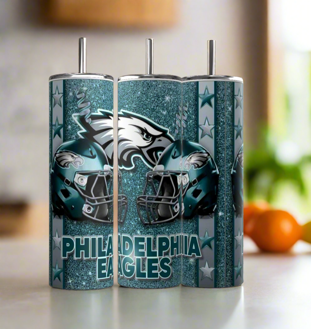 Eagles 20oz Skinny Tumbler