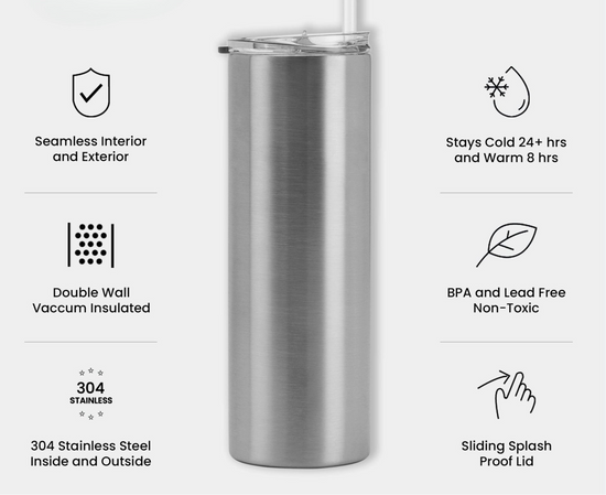 Stainless Steel 20oz Tumbler