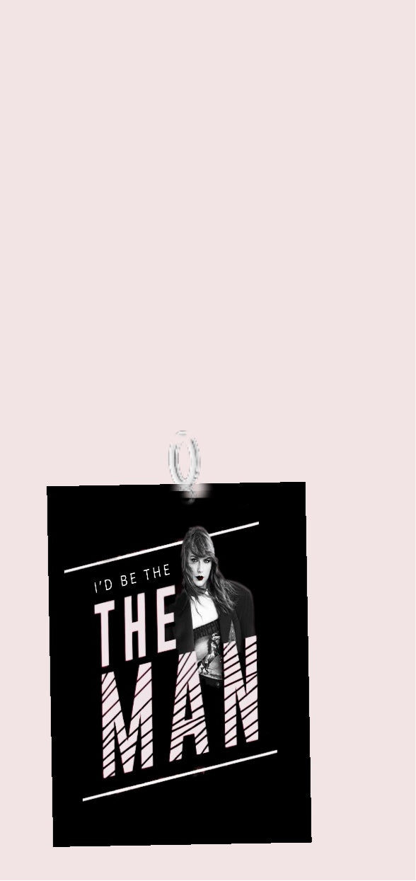 Taylor Swift The Man Charm Dangle | Cup Accessory