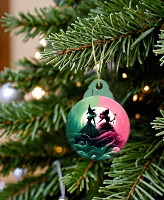 Wicked Christmas Tree Ornament