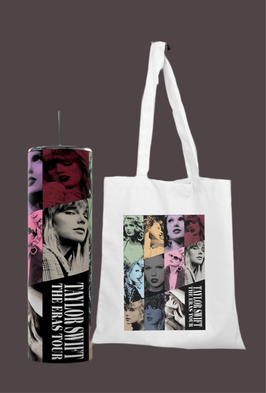 Taylor Swift Tumbler/Canvas Gift Set