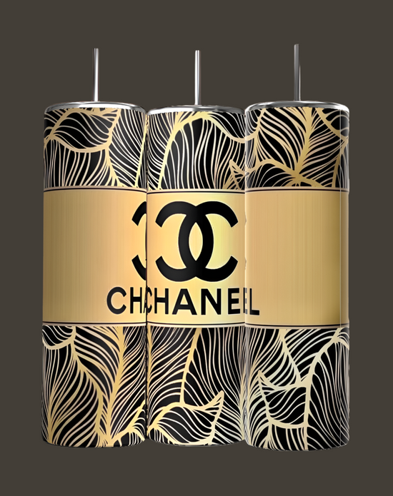 Chanel 20oz Skinny Tumbler | Gold