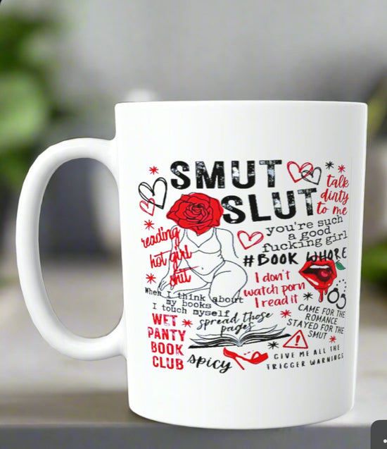 Taza de cerámica de puta obscena