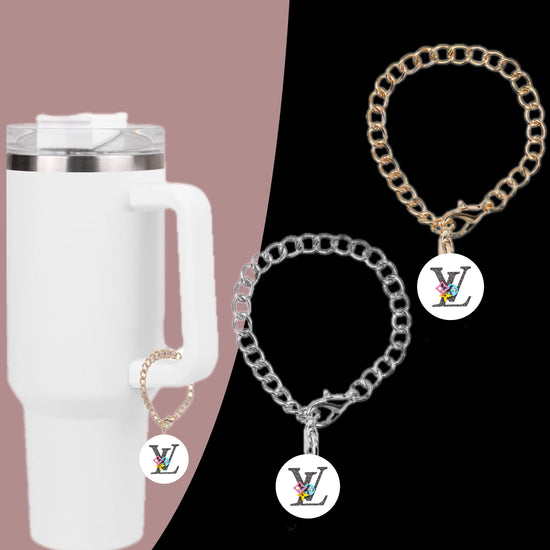 LV Charm Dangle | Cup Accessory