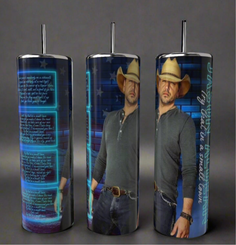 Jason Aldean 20oz Tumbler