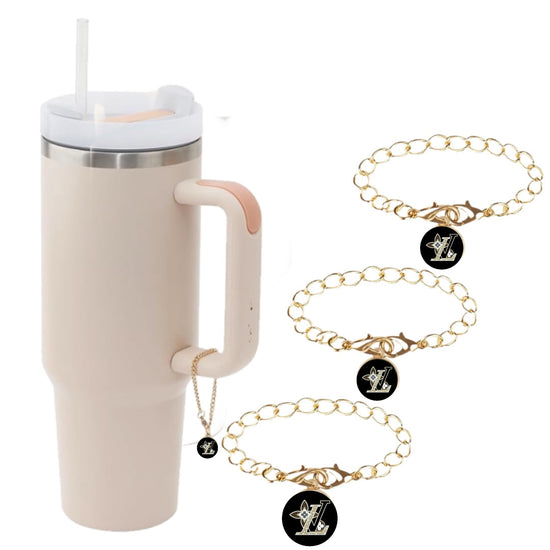 LV Charm Dangle | Cup Accessory