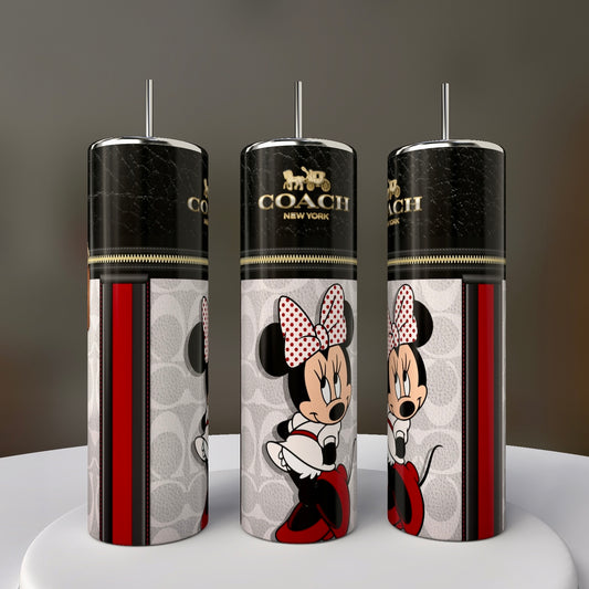 Mickey Mouse Coach 20oz Skinny Tumbler