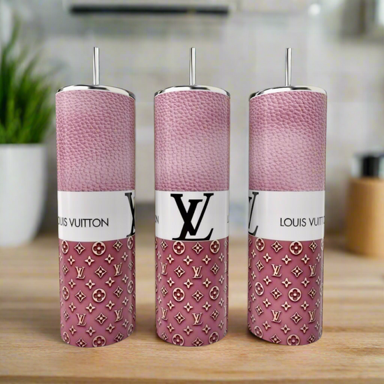 LV blush 20oz Tumbler