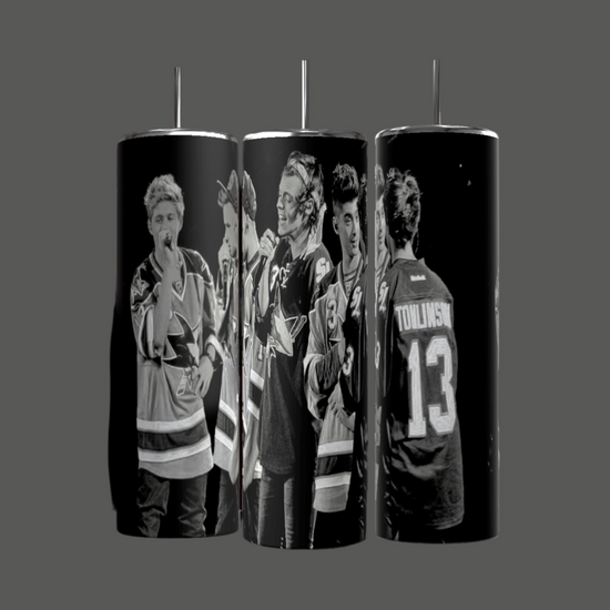 One Direction B&W 20oz Stainless Steel Tumbler