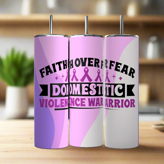 Domestic Violence Awareness Tumbler