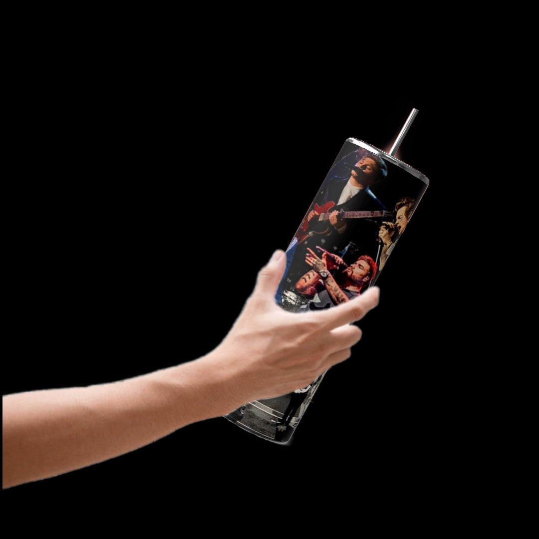 One Direction Collage 20oz Stainless Steel Tumbler