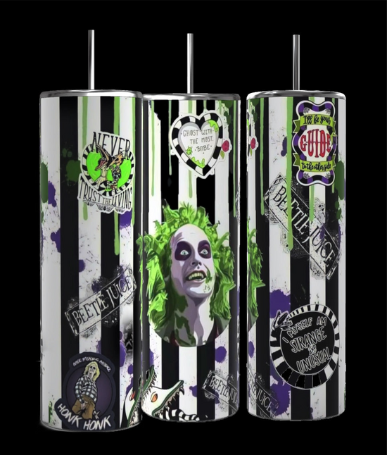 Beetlejuice 20oz Tumbler