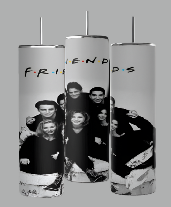 Friends B&W 20oz tumbler