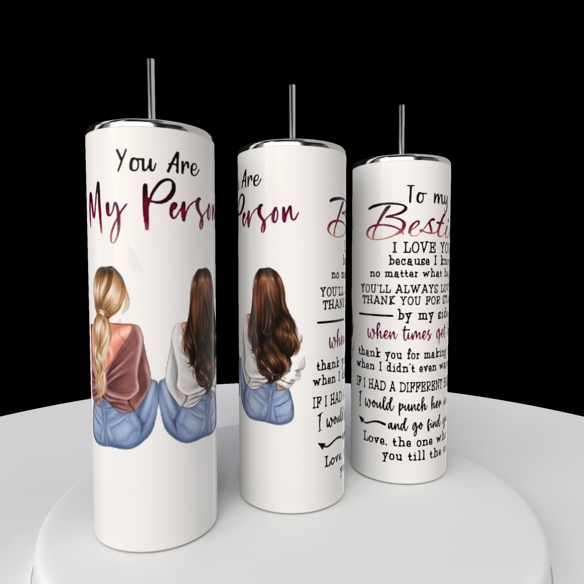 Your My Person | Best Friend 20oz Tumbler