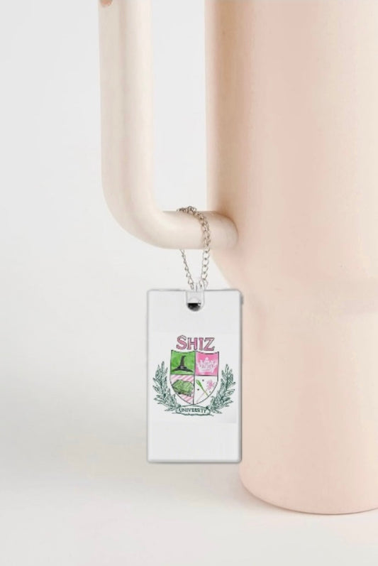 Wicked Shitz University Charm Dangle | Cup Accessory