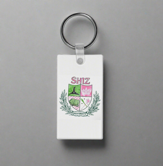 Shitz University Keychain