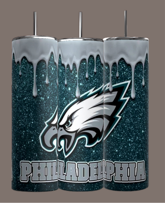 Philadelphia Eagles | NFL | 20oz Skinny Tumbler