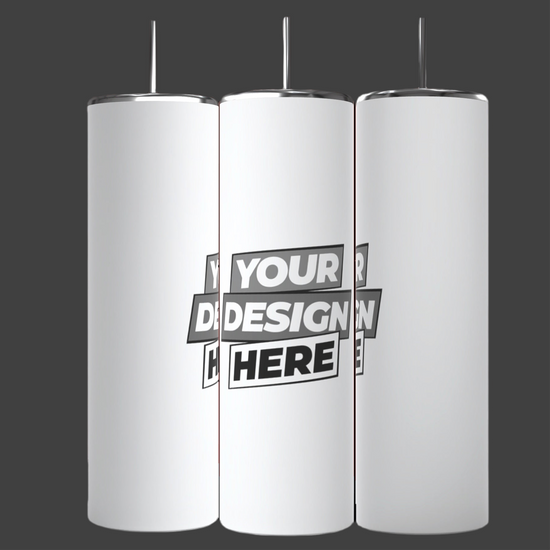 Custom | Personalized with Your Design | 20oz Skinny Tumbler