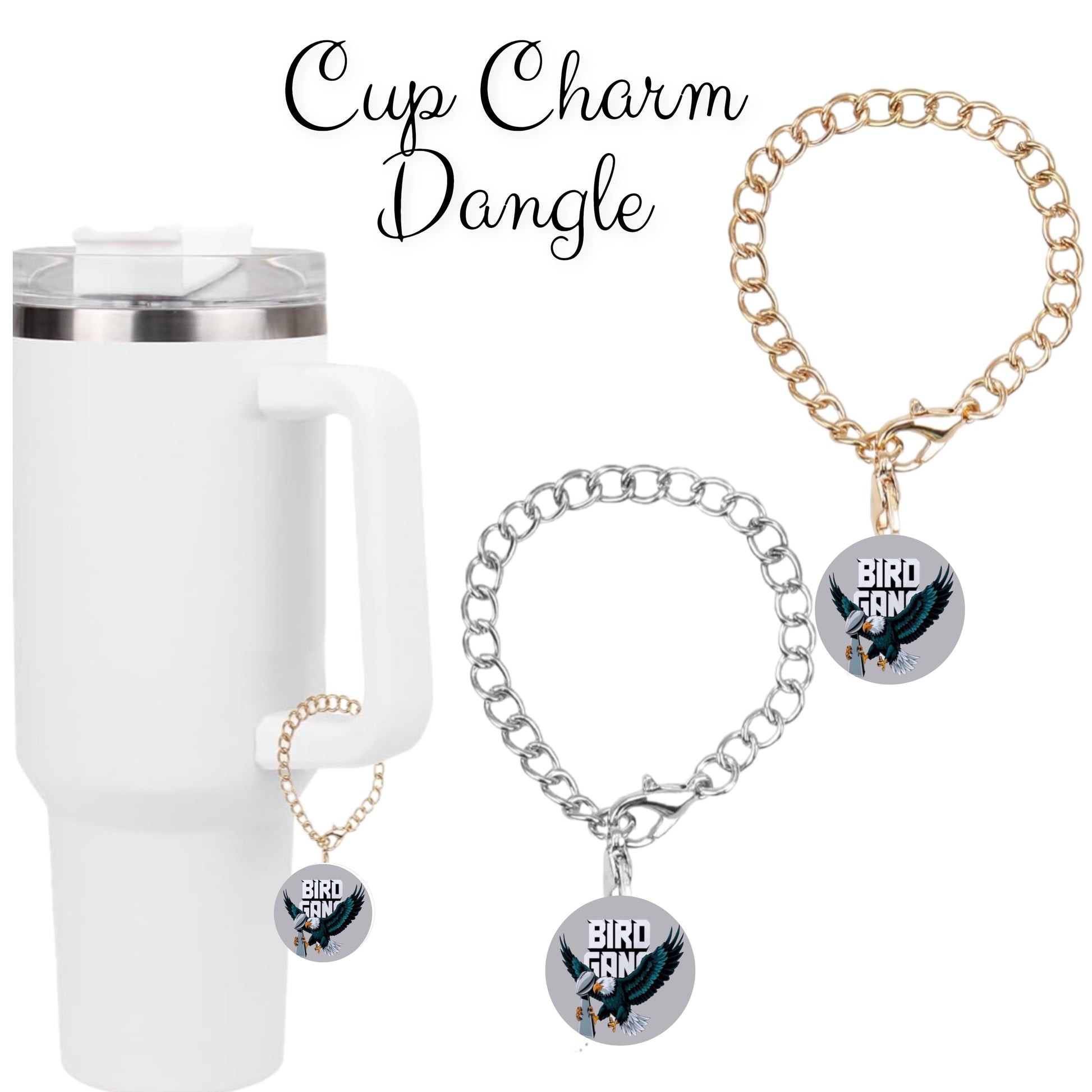 Eagles Bird Gang Charm Dangle | Cup Accessory