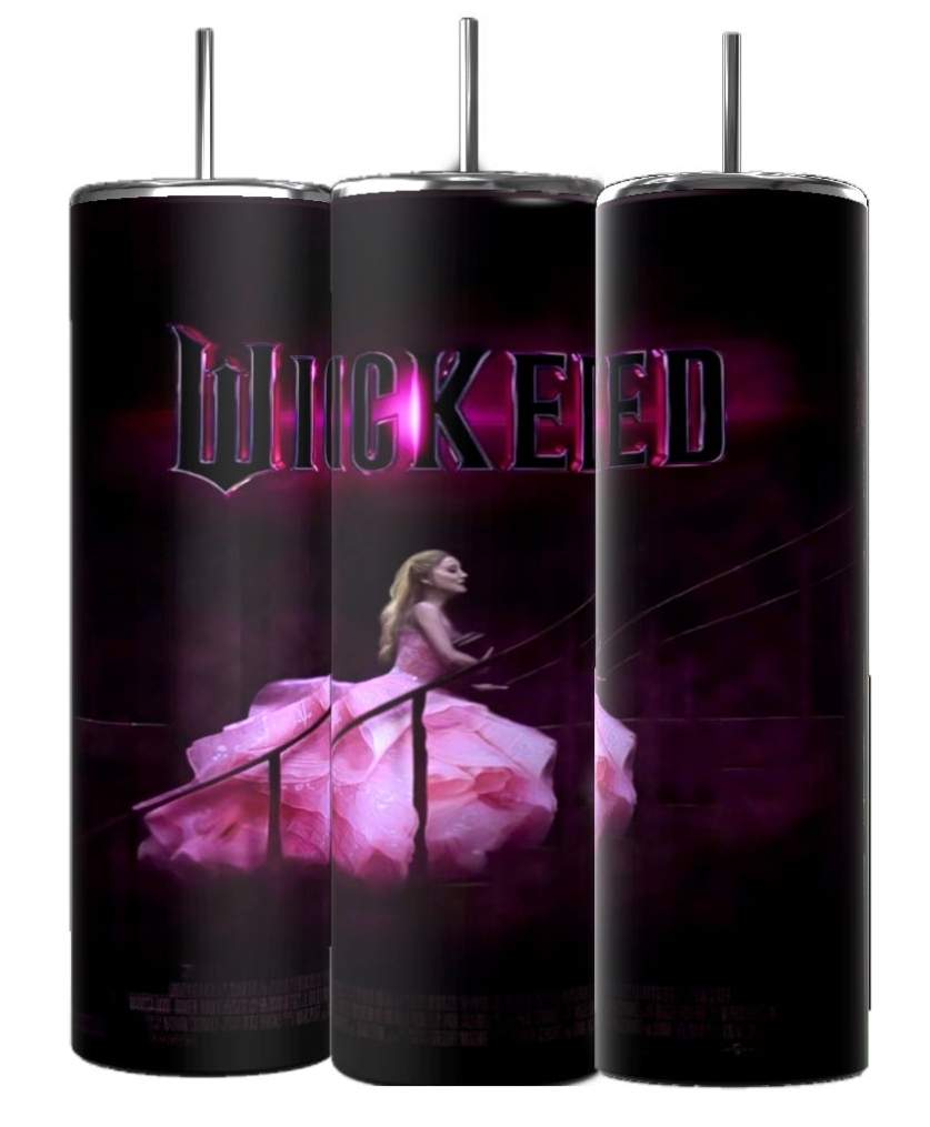 Wicked 20oz Tumbler -Purple