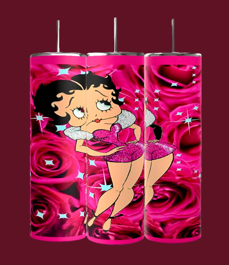 Betty Boop 20oz Skinny Tumbler