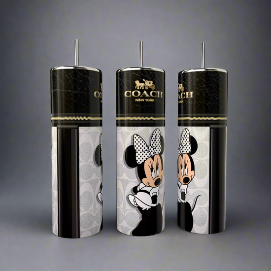 Mickey Mouse Coach 20oz Skinny Tumbler