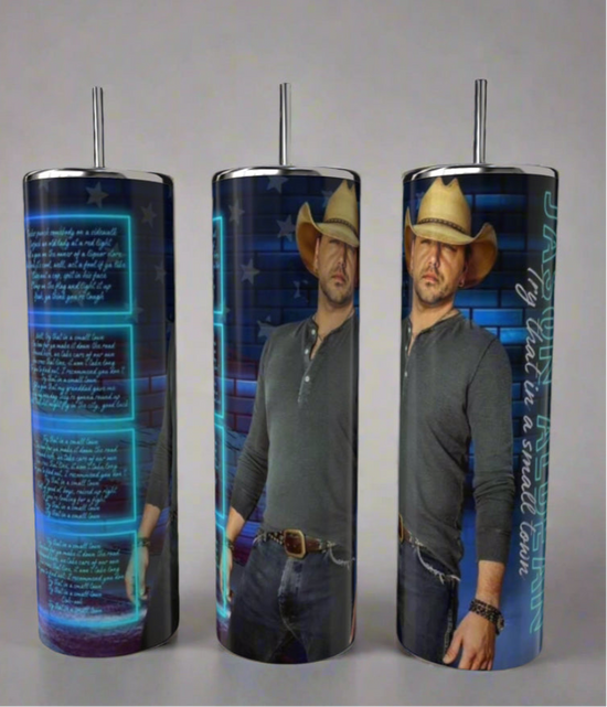 Jason Aldean 20oz Tumbler