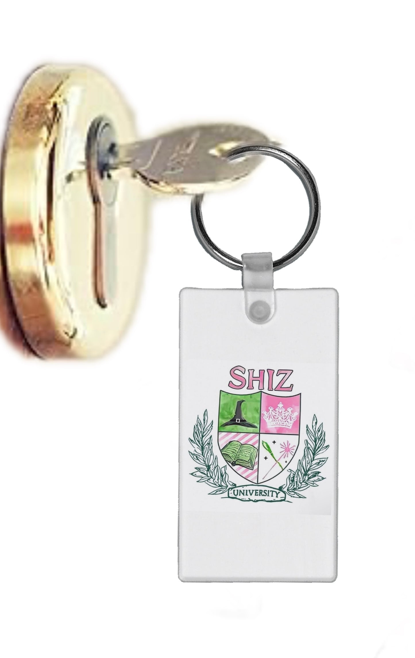 Shitz University Keychain