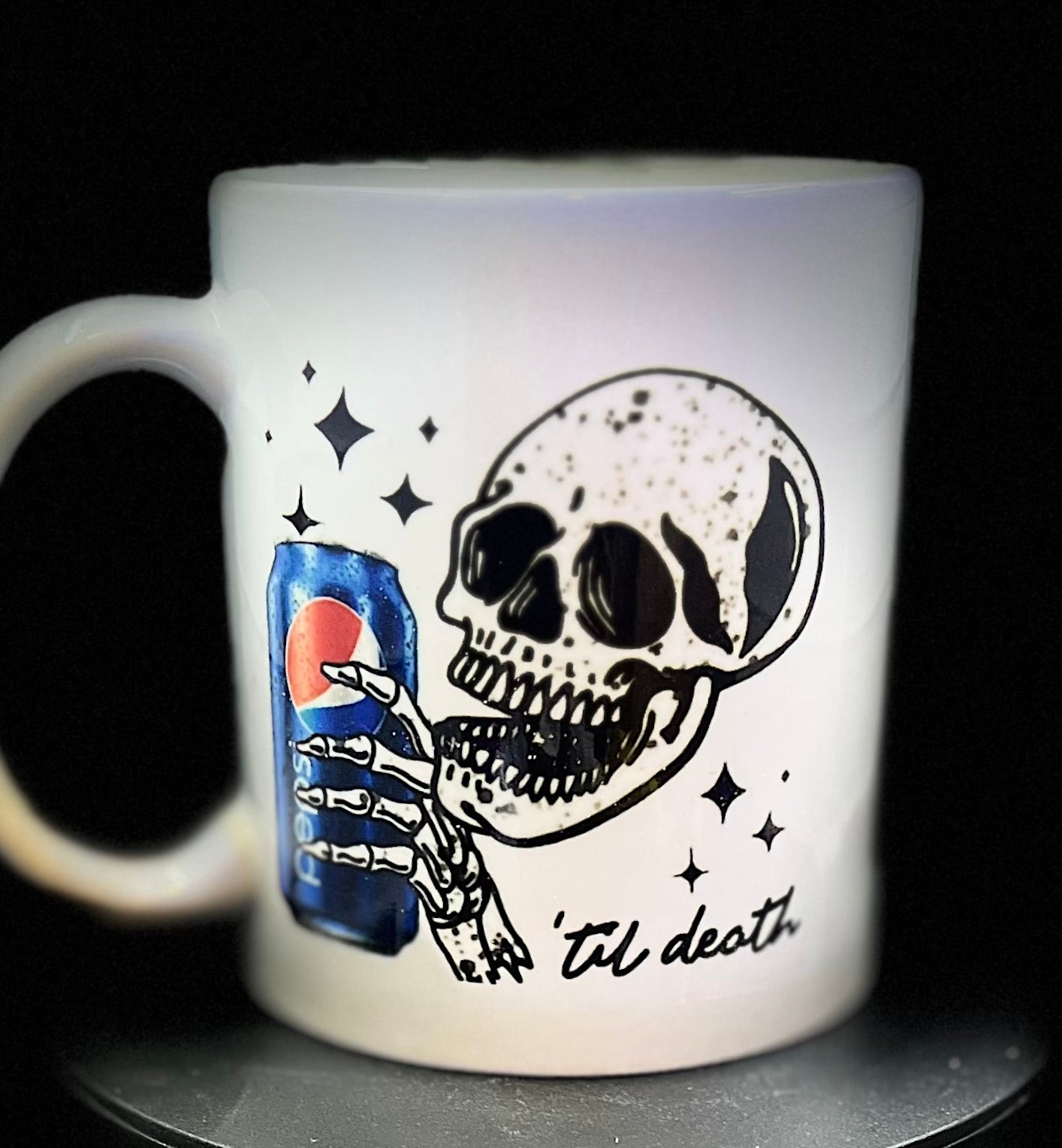 Pepsi to death Skull Ceramic Mug