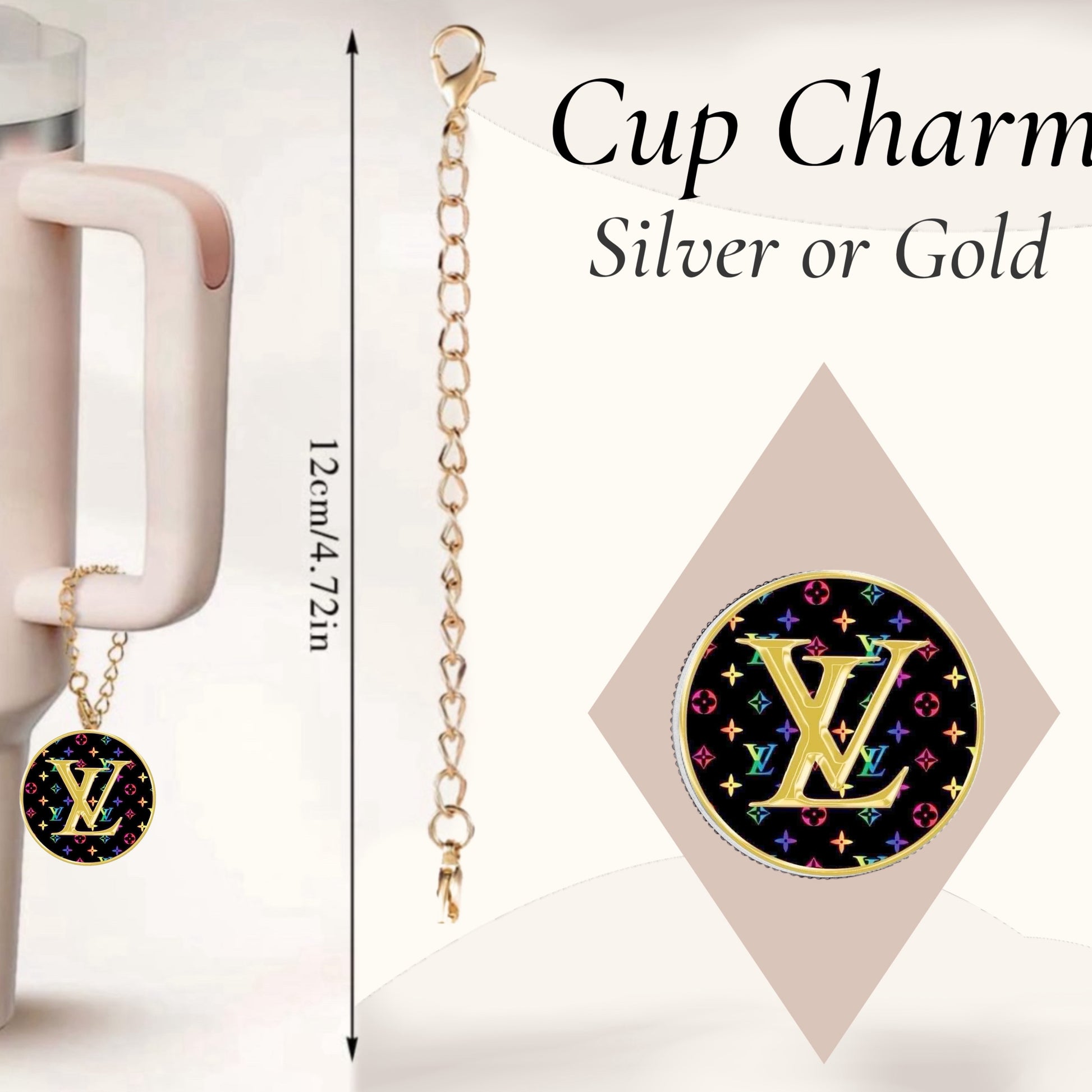 Louis Vuitton Charm Dangle | Cup Accessory