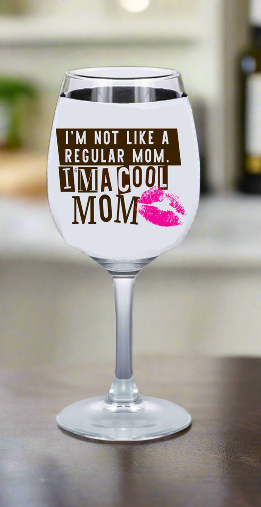 Cool Mom - Wine Glass Koozie - Mean Girls