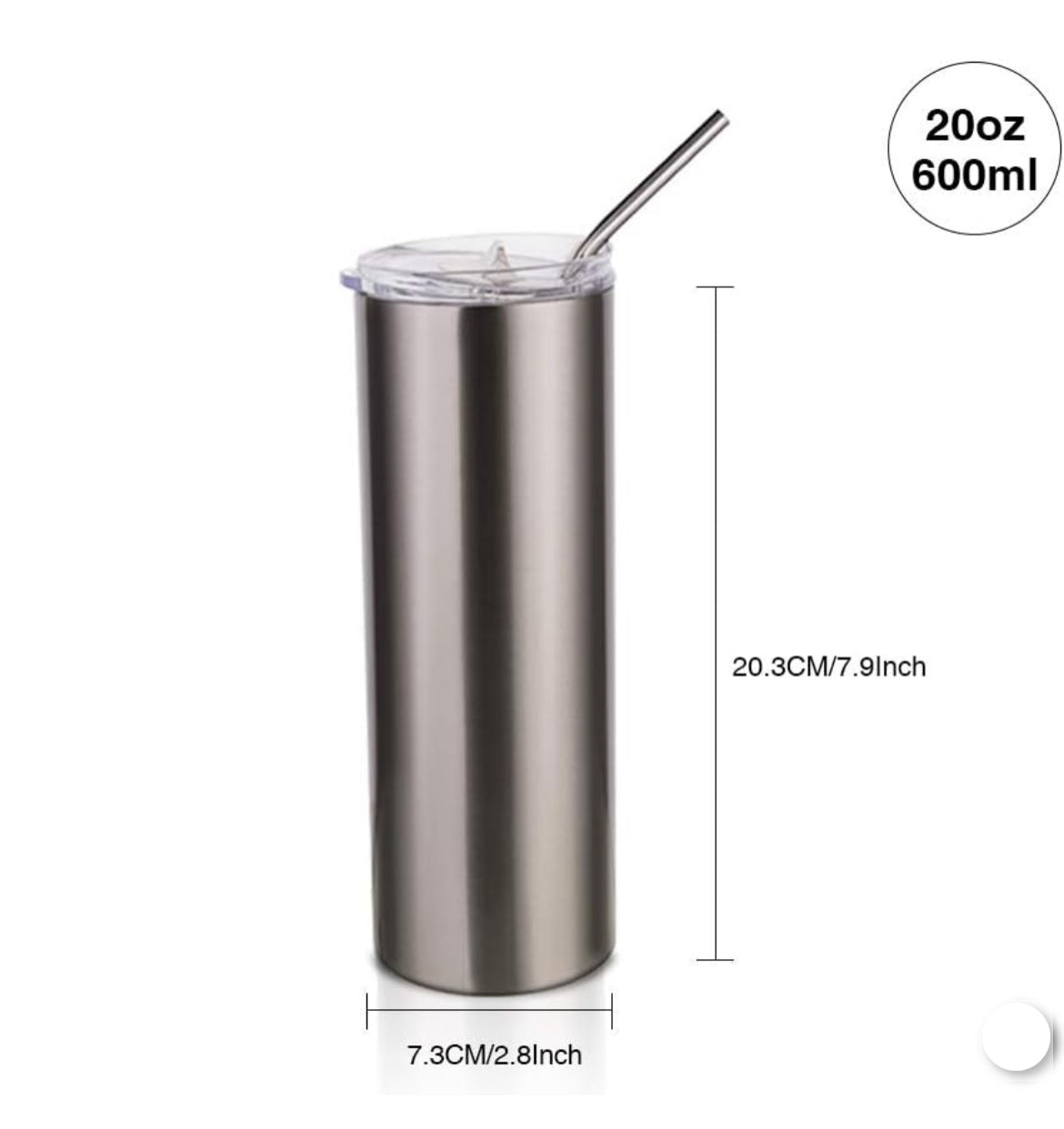 REP Stainless Steel 20oz Tumbler