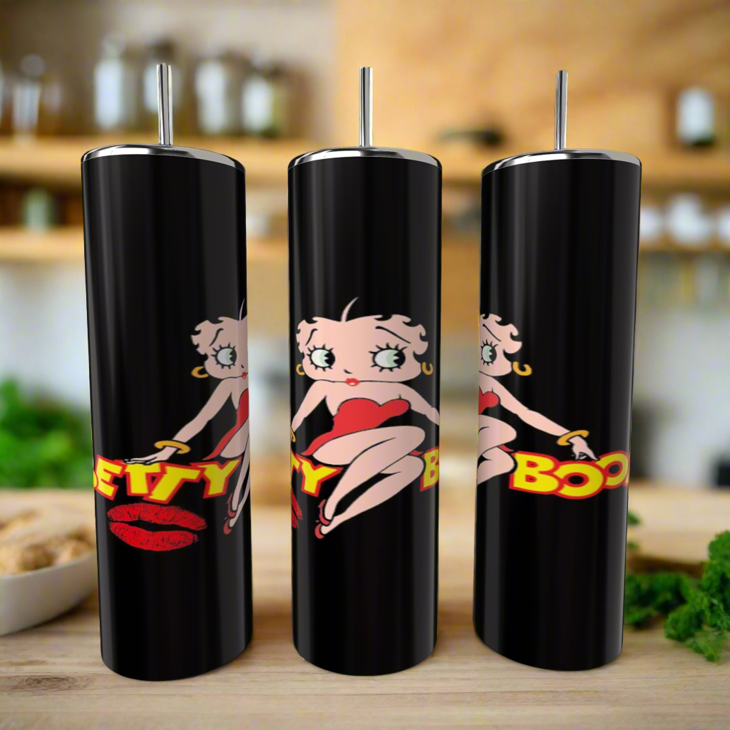 Betty Boop 20oz Skinny Tumbler