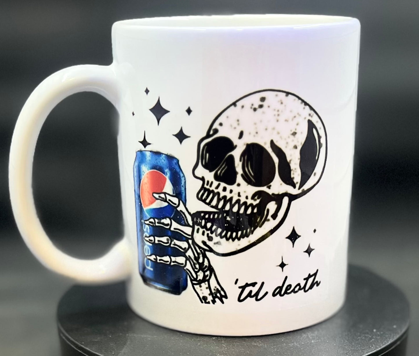 Pepsi to death Skull Ceramic Mug