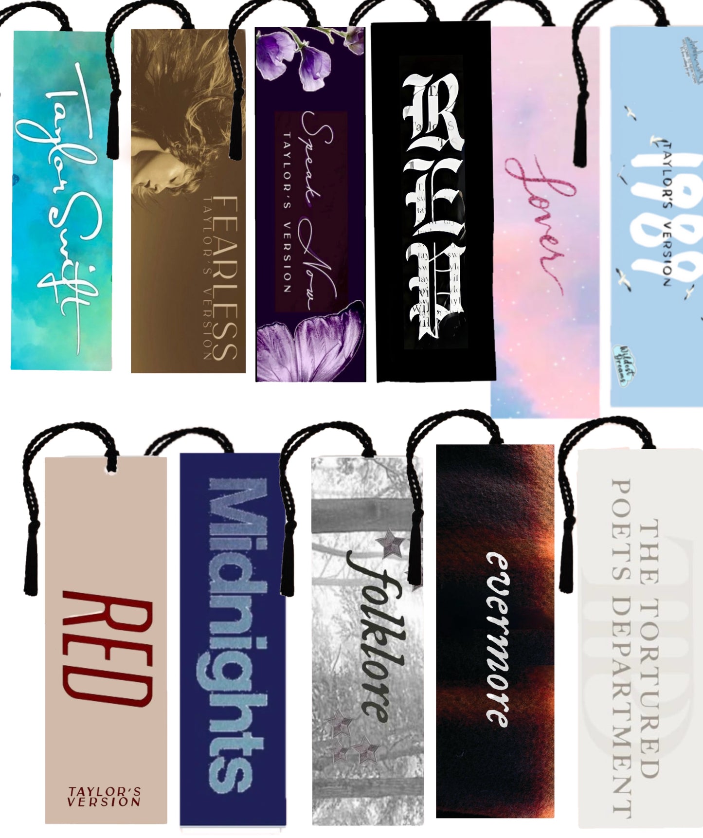 Taylor Swift Eras Bookmark