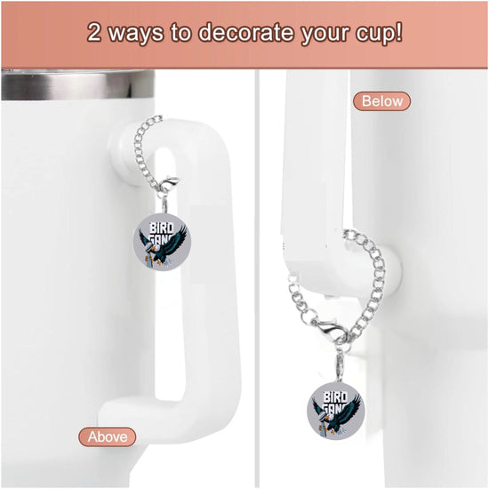 Eagles Bird Gang Charm Dangle | Cup Accessory