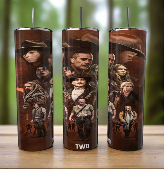 The Walking Dead 20oz Skinny Tumbler