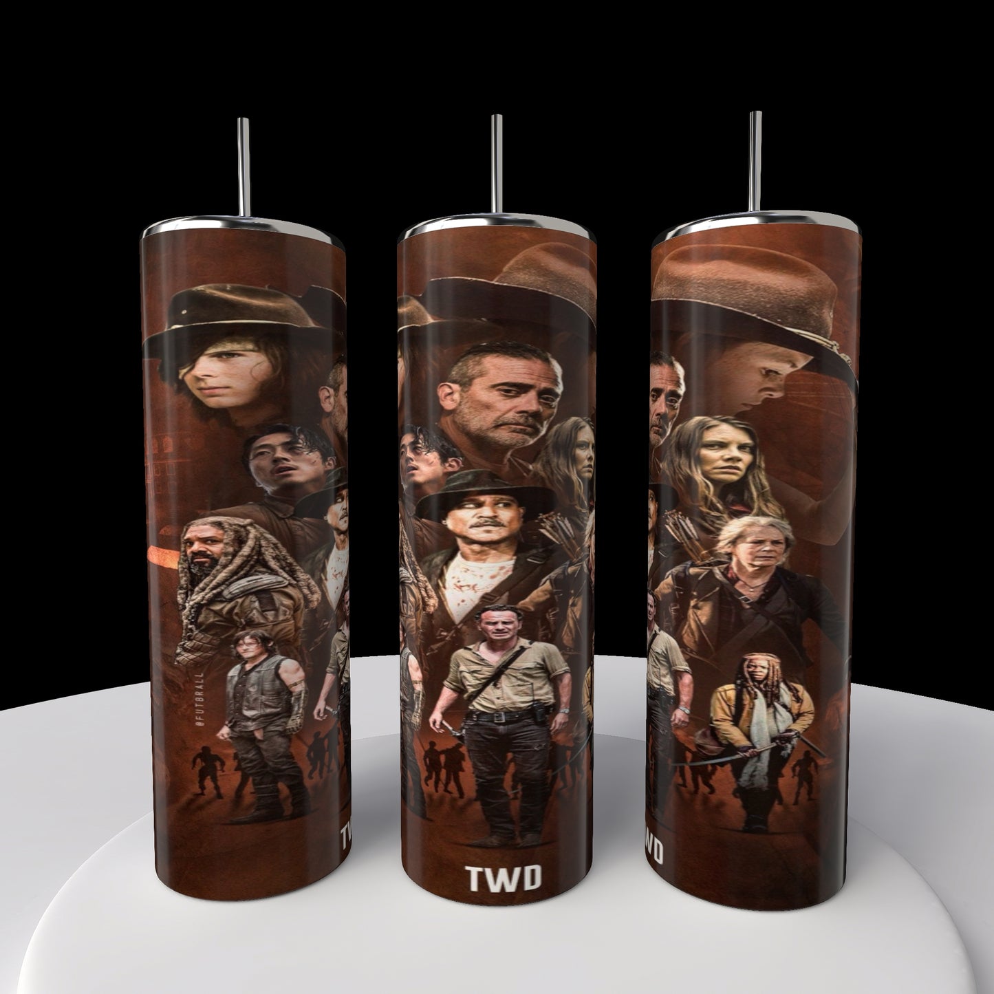 The Walking Dead 20oz Skinny Tumbler