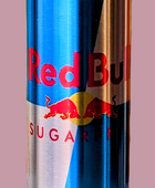 Sugar Free Red Bull Energy- Silver Stainless Steel 20oz Tumbler