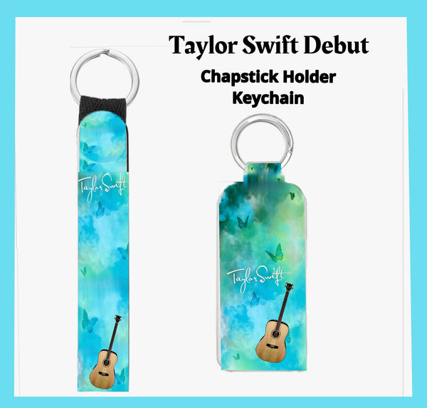 Taylor Swift Debut Chapstick Keychain Holder